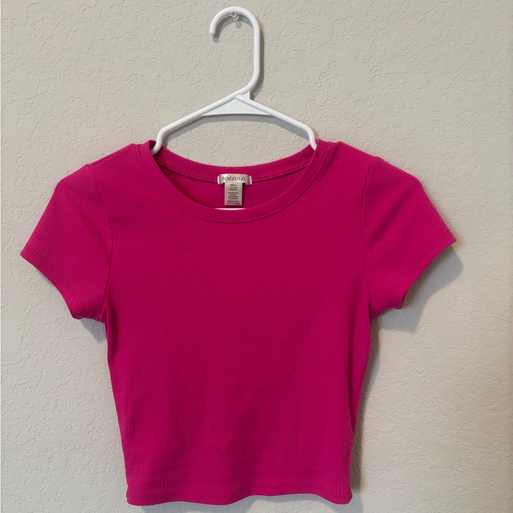 Bozzolo Pink Short Sleeve Tee